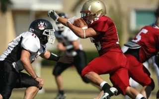 Sports protective material